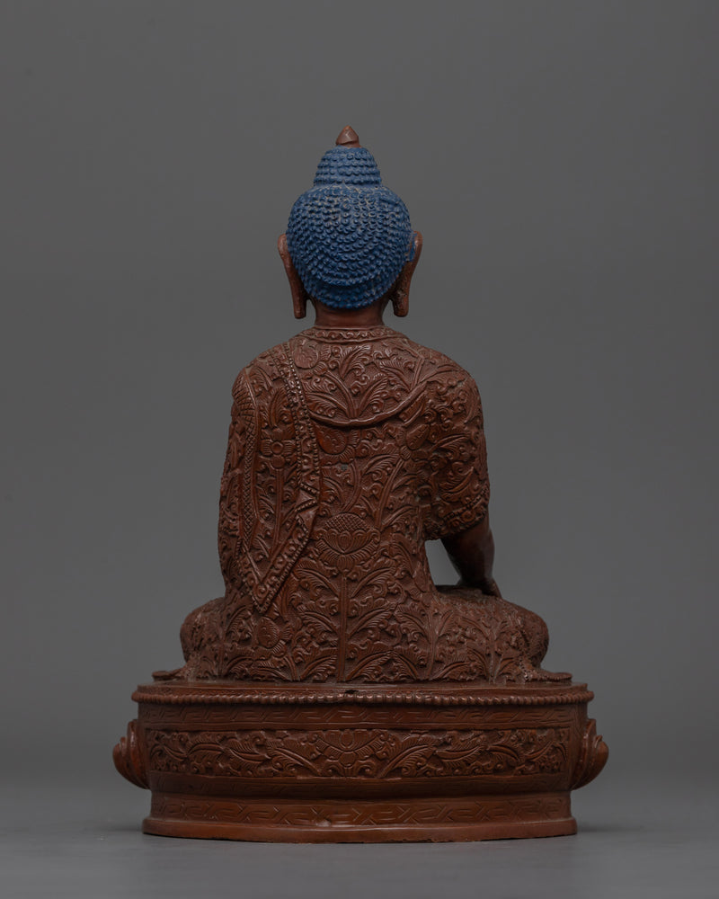 Shakyamuni Oxidized Buddha Sculpture | A Symbol of Enlightenment