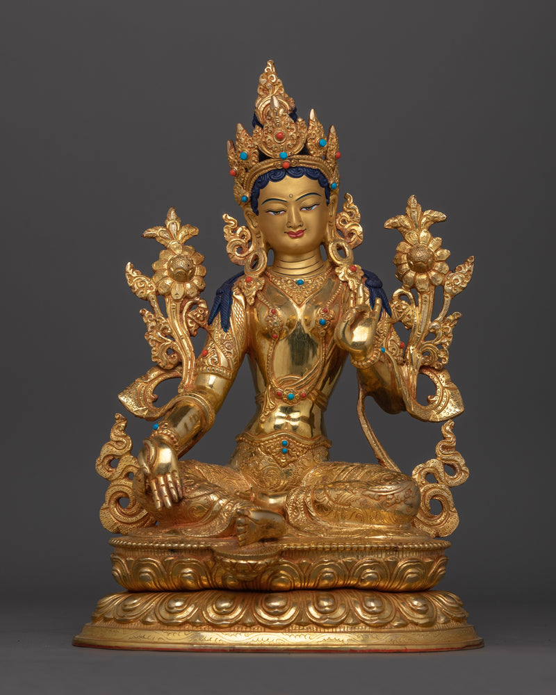 serene-green-tara-statue