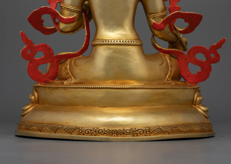 Sacred Green Tara Artwork | Goddess of Compassion Statue