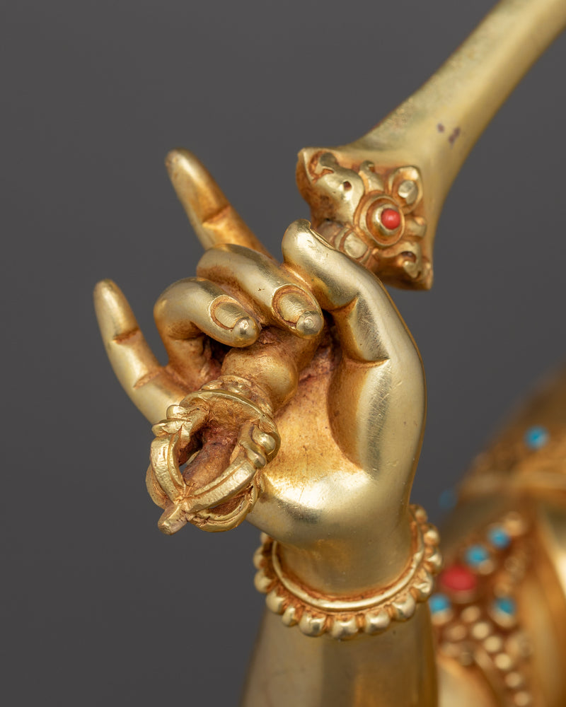 Wisdom Manjushri Bodhisattva Statue | Embodiment of Divine Knowledge and Compassion