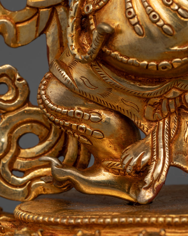 Vajra Holder Vajrapani Dharma Art | Fierce Protector of Buddhist Teachings