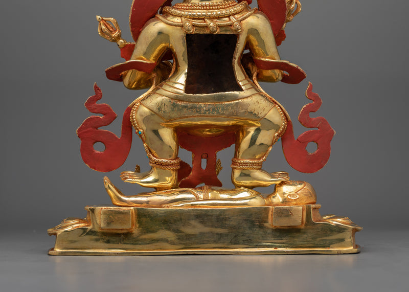 Wrathful Protector of the Dharma | Shakya Mahakala Figure