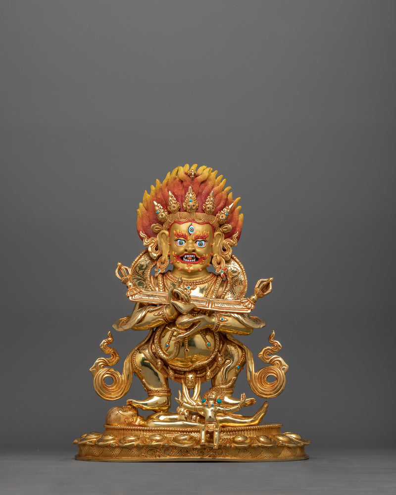 Wrathful Protector of the Dharma | Shakya Mahakala Figure