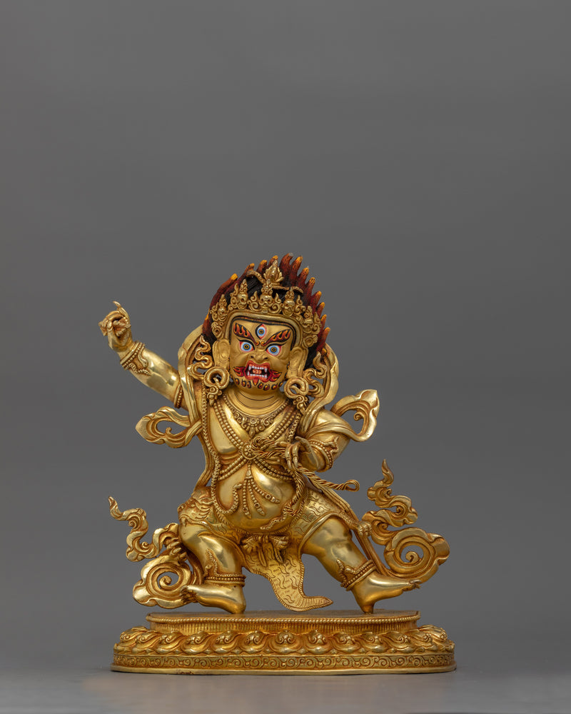 Vajrapani Shakyamuni’s Protector Statue | Tibetan Sculpture