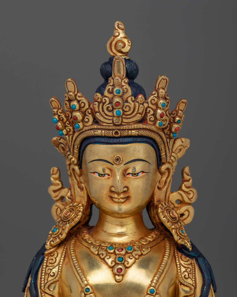 Amitayus Bodhisattva of Long Life Statue | Embodiment of Life and Wisdom