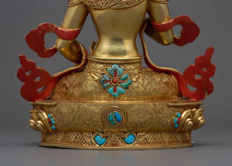 Tibetan Dorje Sempa Vajrasattva Statue | Symbol of Purification and Wisdom