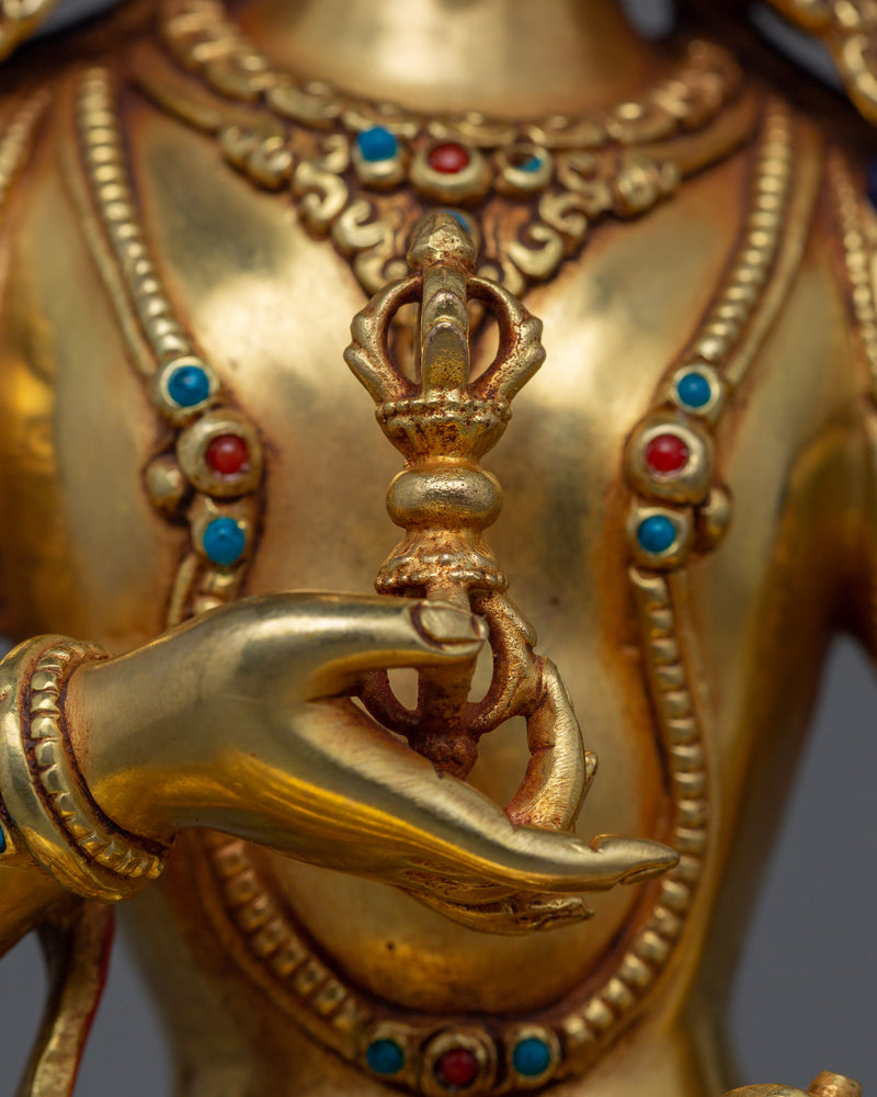 Tibetan Dorje Sempa Vajrasattva Statue | Symbol of Purification and Wisdom