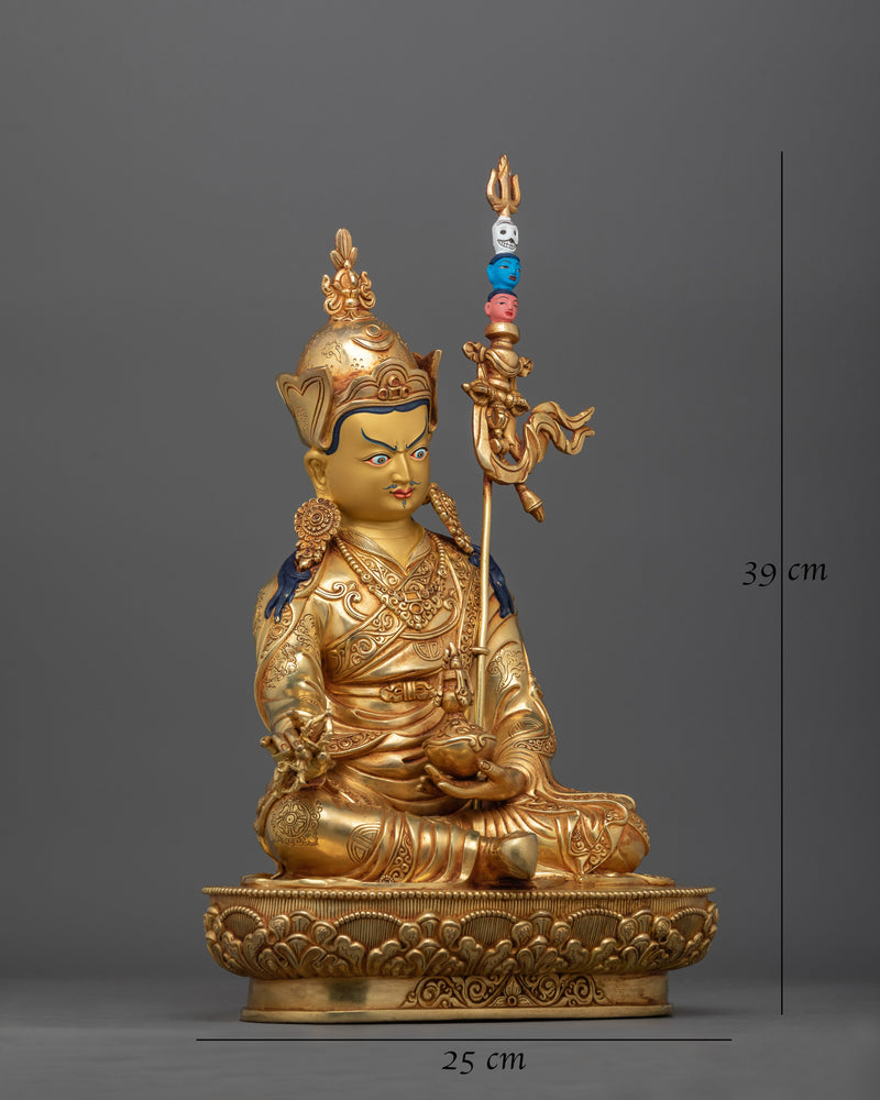 Tantric Deity Guru Rinpoche Statue | Sacred Dharma Gift