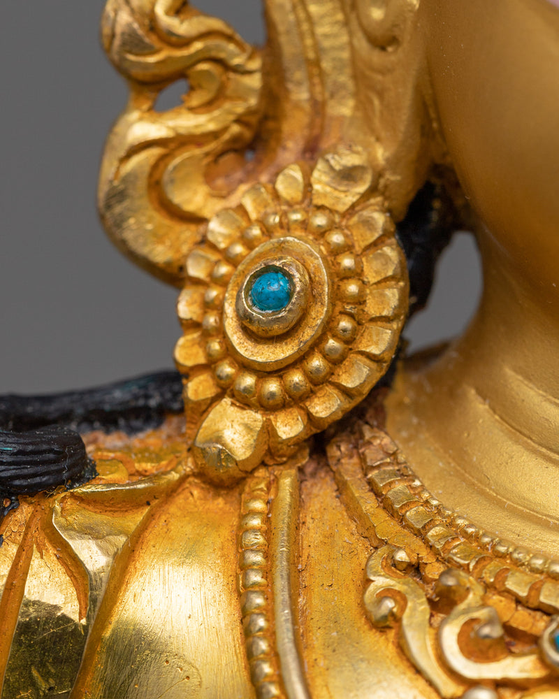 Handcrafted Manjushri Wisdom Dharma Buddha | Symbol of Knowledge