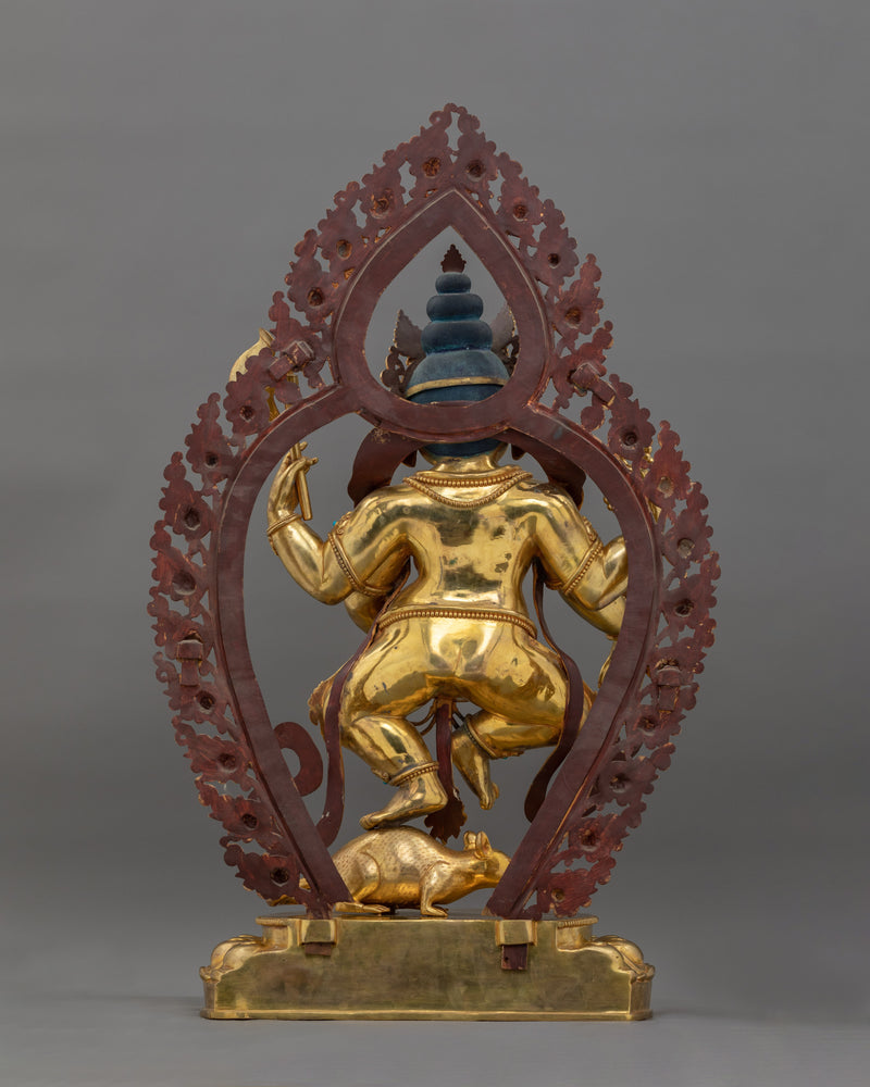 Hindu Deity Elephant Headed Ganesh Statue | Symbol of Strength and Good Fortune