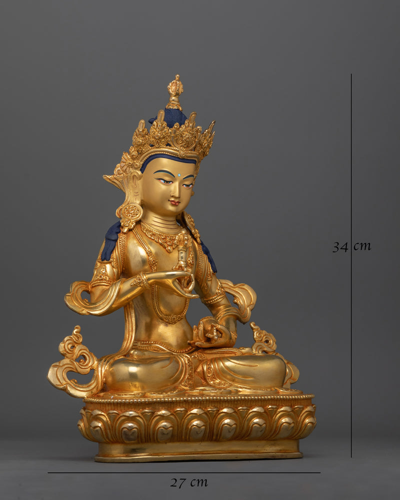 Gold Vajrasattva Deity