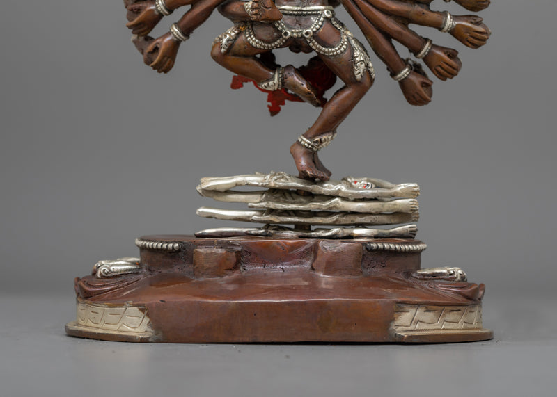 Hevajra Fierce Protector of the Dharma Statue | Wisdom and Compassion with Nairatmya