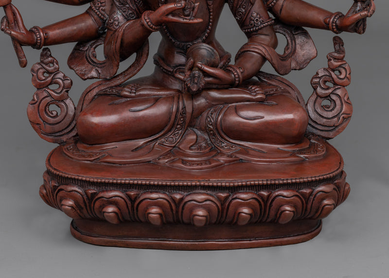 Traditional Buddhist Maha Vajrasattva Statue | Symbol of Purification and Spiritual Renewal