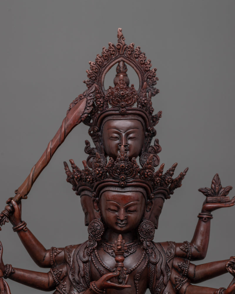 Traditional Buddhist Maha Vajrasattva Statue | Symbol of Purification and Spiritual Renewal