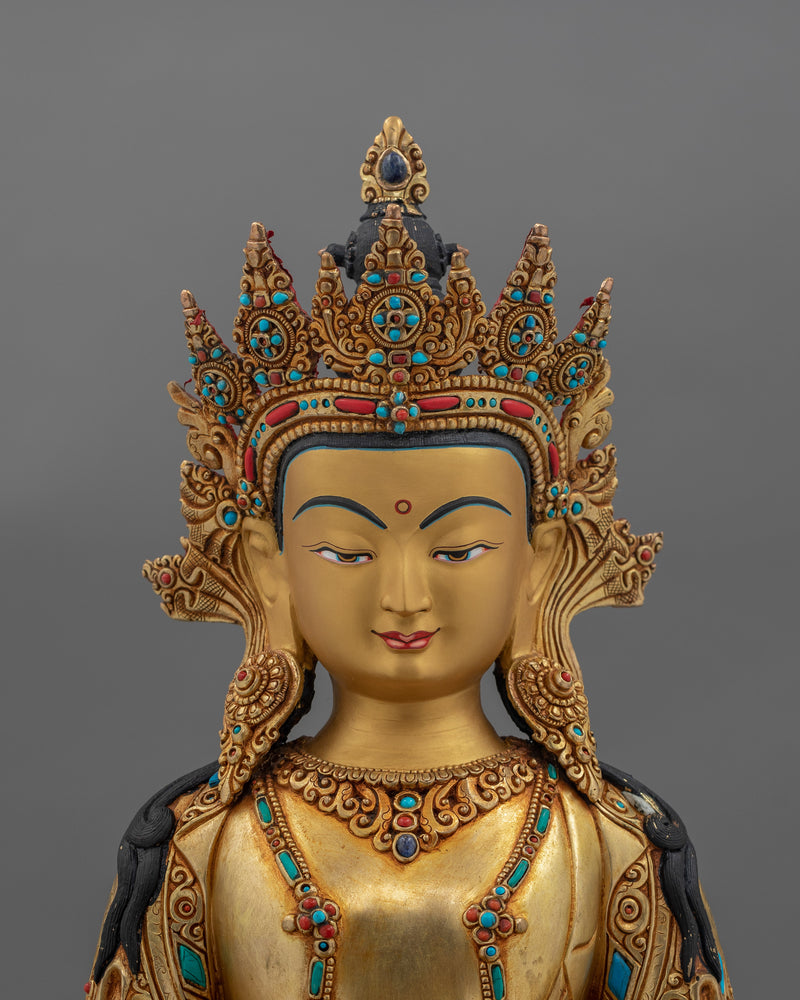 Amitayus Buddha Statue of Longevity | Symbol of Immortality, Health and Spiritual Growth