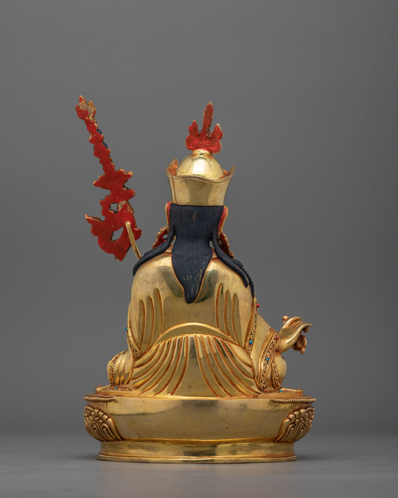 Tantric Master Guru Rinpoche Statue | Symbol of Fearlessness and Spiritual Mastery