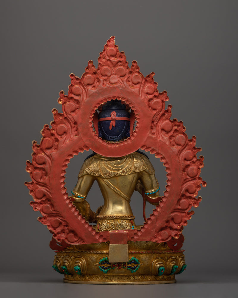 Traditional Buddhist Vajrasattva Altar Statue | Purification Deity for Spiritual Growth