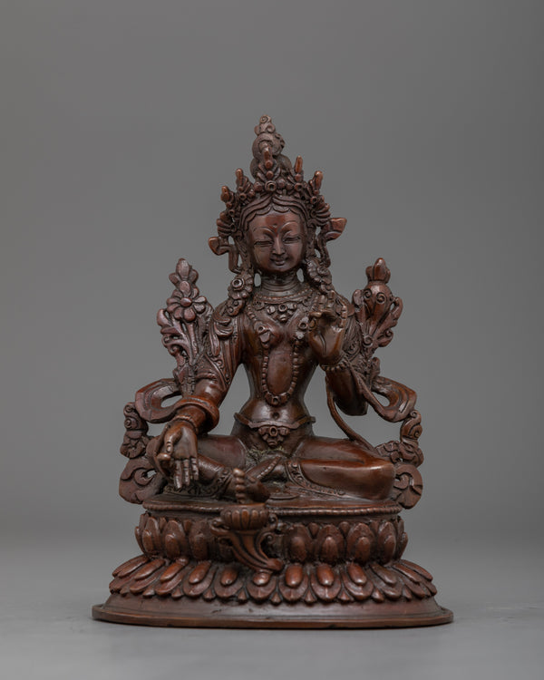 oxidized-copper-green-tara