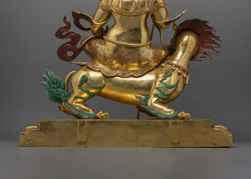 Lord of Wealth Namtoshe Statue | Enlightened Prosperity Art