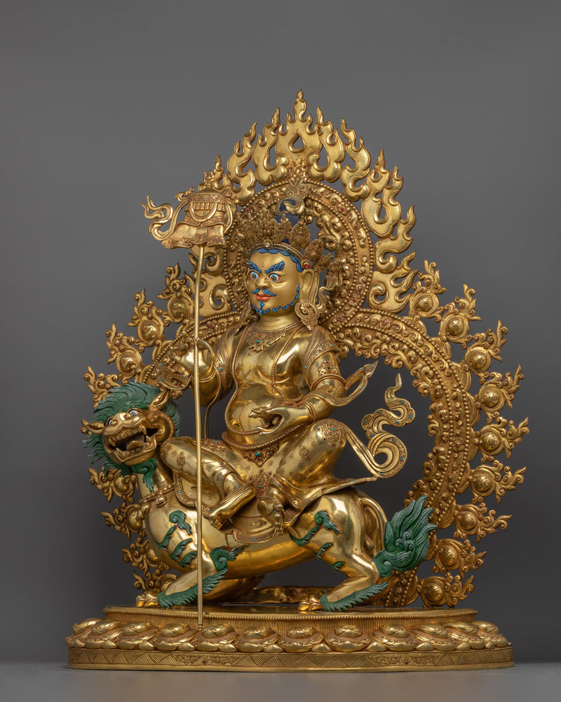 Lord of Wealth Namtoshe Statue | Enlightened Prosperity Art