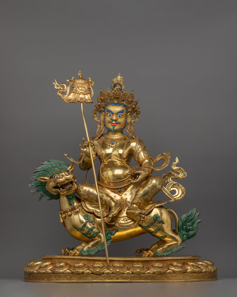 Lord of Wealth Namtoshe Statue | Enlightened Prosperity Art