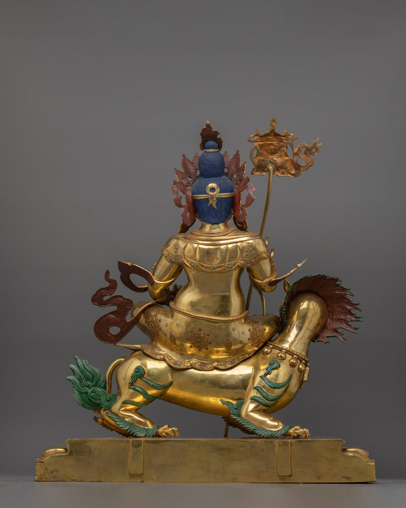 Lord of Wealth Namtoshe Statue | Enlightened Prosperity Art