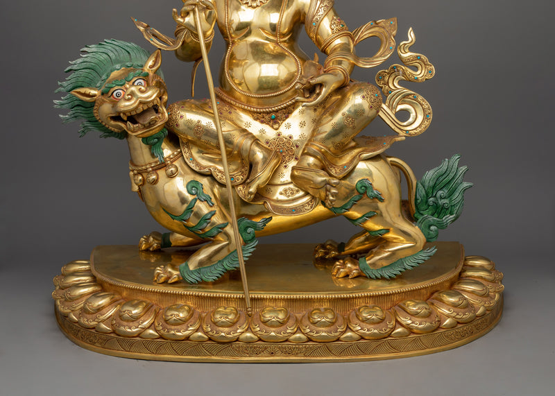 Lord of Wealth Namtoshe Statue | Enlightened Prosperity Art