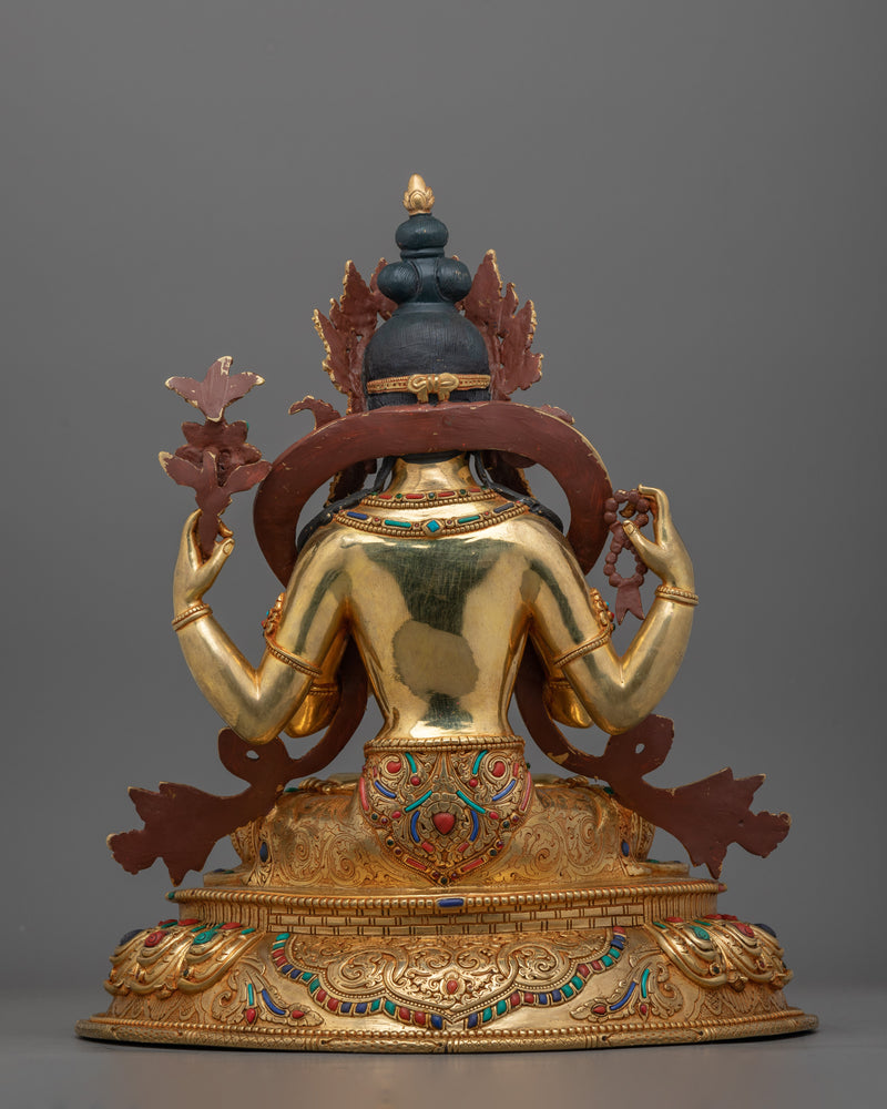 Avalokiteshvara Chenresig Bodhisattva Statue | Embodiment of Compassion