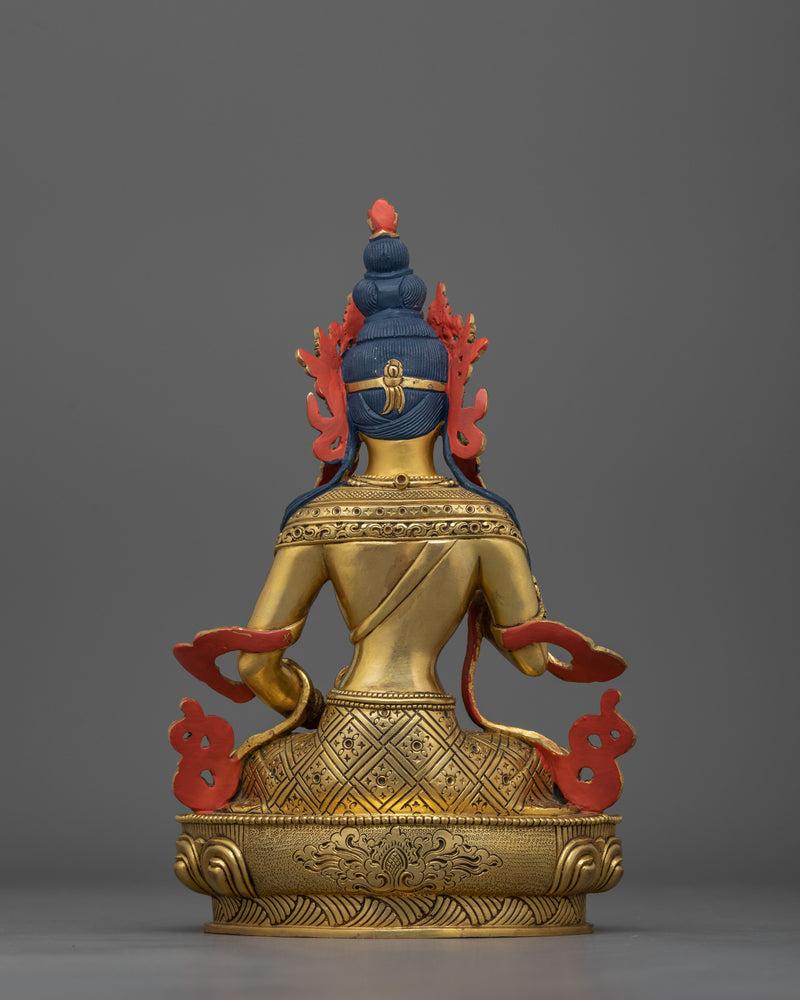 Esoteric Buddhism Buddhist Deity Vajrasattva Figure | Symbol of Purification and Wisdom