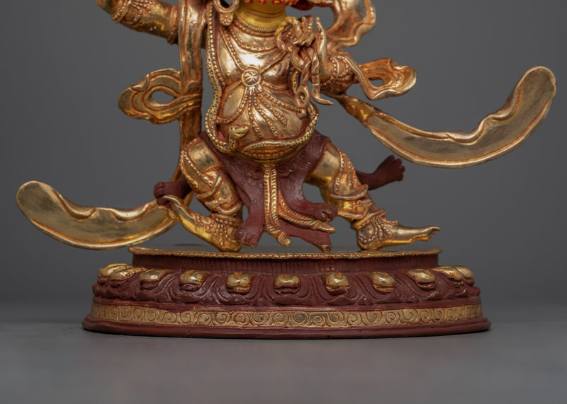 Handcrafted Vajrapani Vajra Holder Statue | Protector of Enlightenment