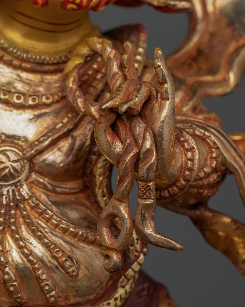 Handcrafted Vajrapani Vajra Holder Statue | Protector of Enlightenment