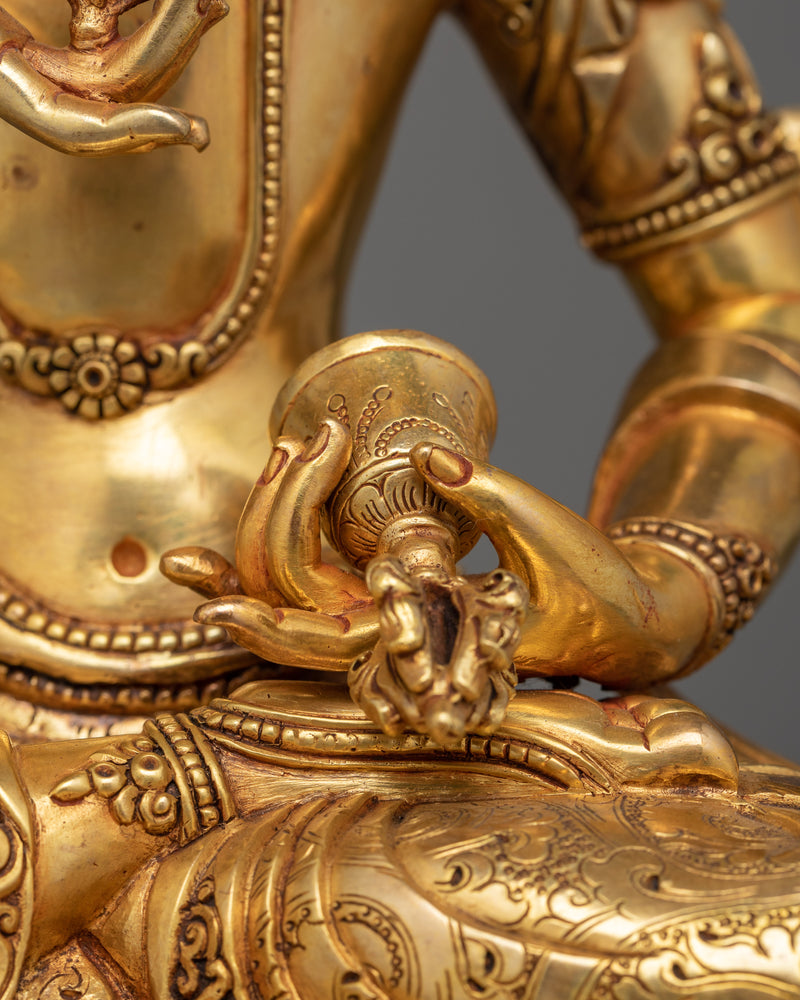 Bodhisattva Vajrasattva Karma Purifier Figure | Symbol of Purification of Soul