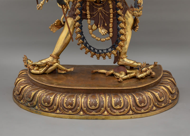 Yidam Chakrasamvara Dharma Buddha | Majestic Buddhist Deity Statue