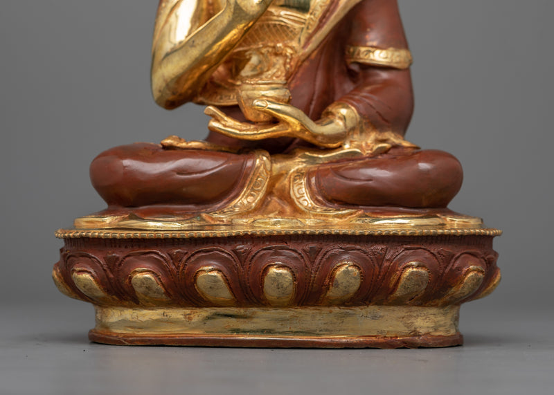 Tibetan Amoghasiddhi Dhyani Buddha Statue | Buddha of Fearless Action