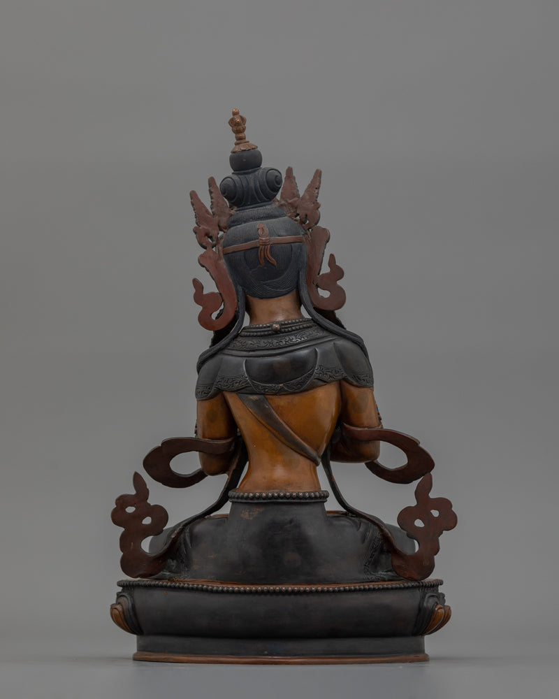 Vajradhara Tantra Buddha Figurine | Buddhist Deity Statue