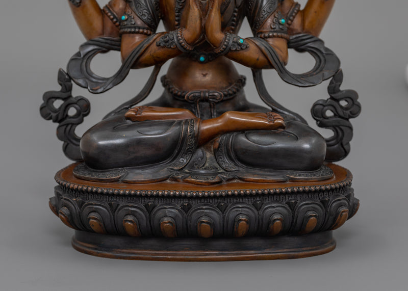 Bodhisattva Chenresig Sympathetic Deity | Compassionate Buddha Statue