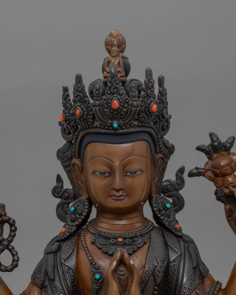 Bodhisattva Chenresig Sympathetic Deity | Compassionate Buddha Statue