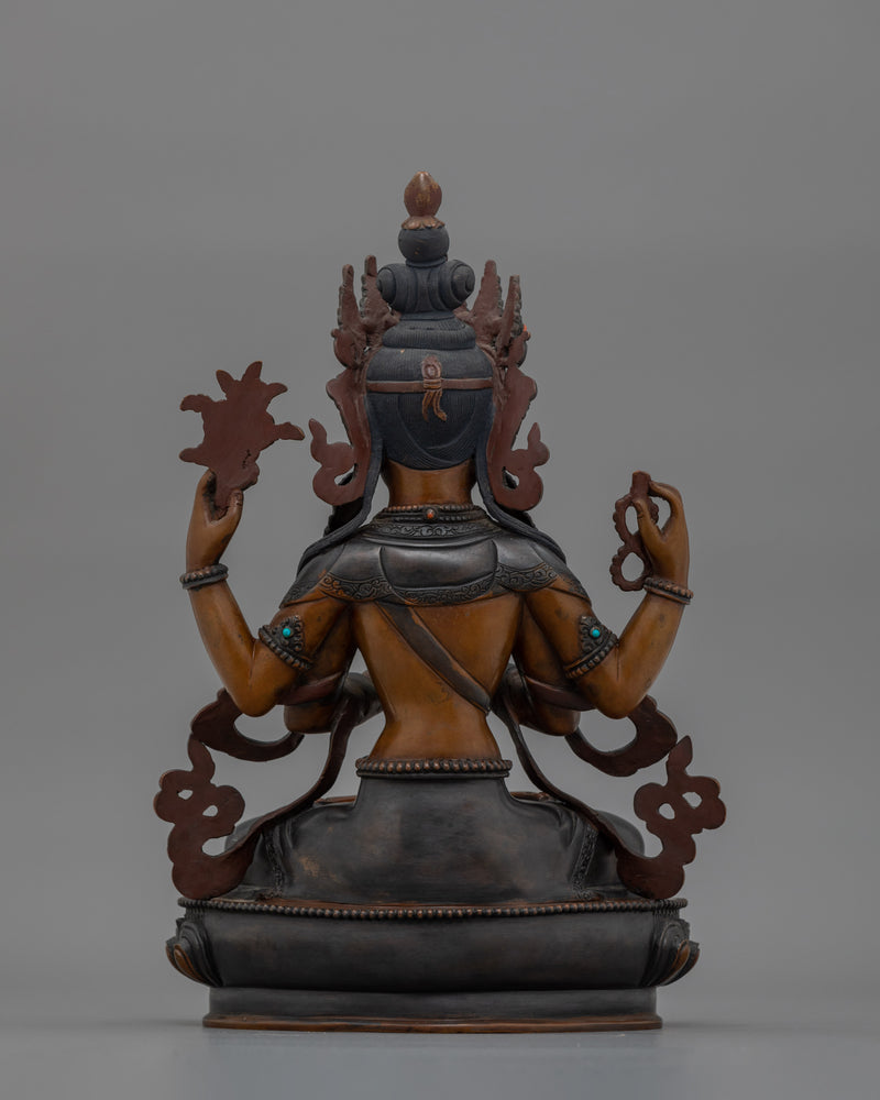 Bodhisattva Chenresig Sympathetic Deity | Compassionate Buddha Statue