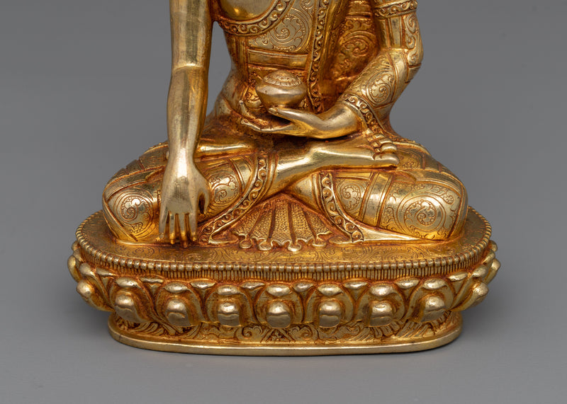 7.3 Inches Buddha Shakyamuni Deity Statue | Icon of Enlightenment