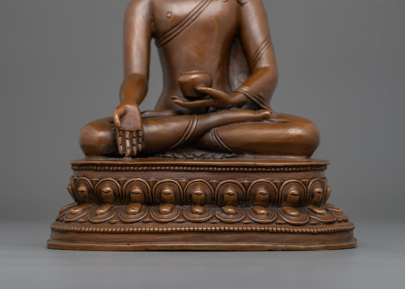 Traditionally Handcarved Buddhism Ratnasambhava Statue | The Jewel-Born Buddha