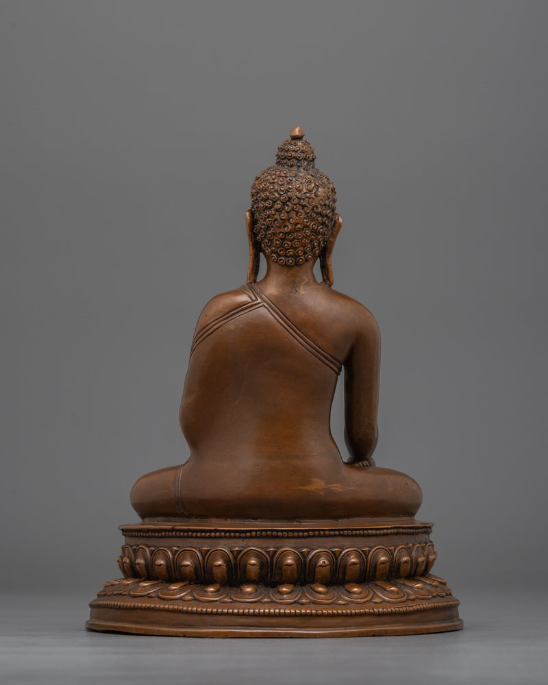 Traditionally Handcarved Buddhism Ratnasambhava Statue | The Jewel-Born Buddha