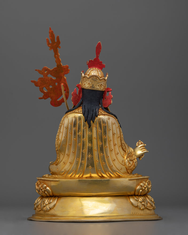 Handcrafted Tibetan Buddhist Rinpoche Statue | Dharma Precious Master