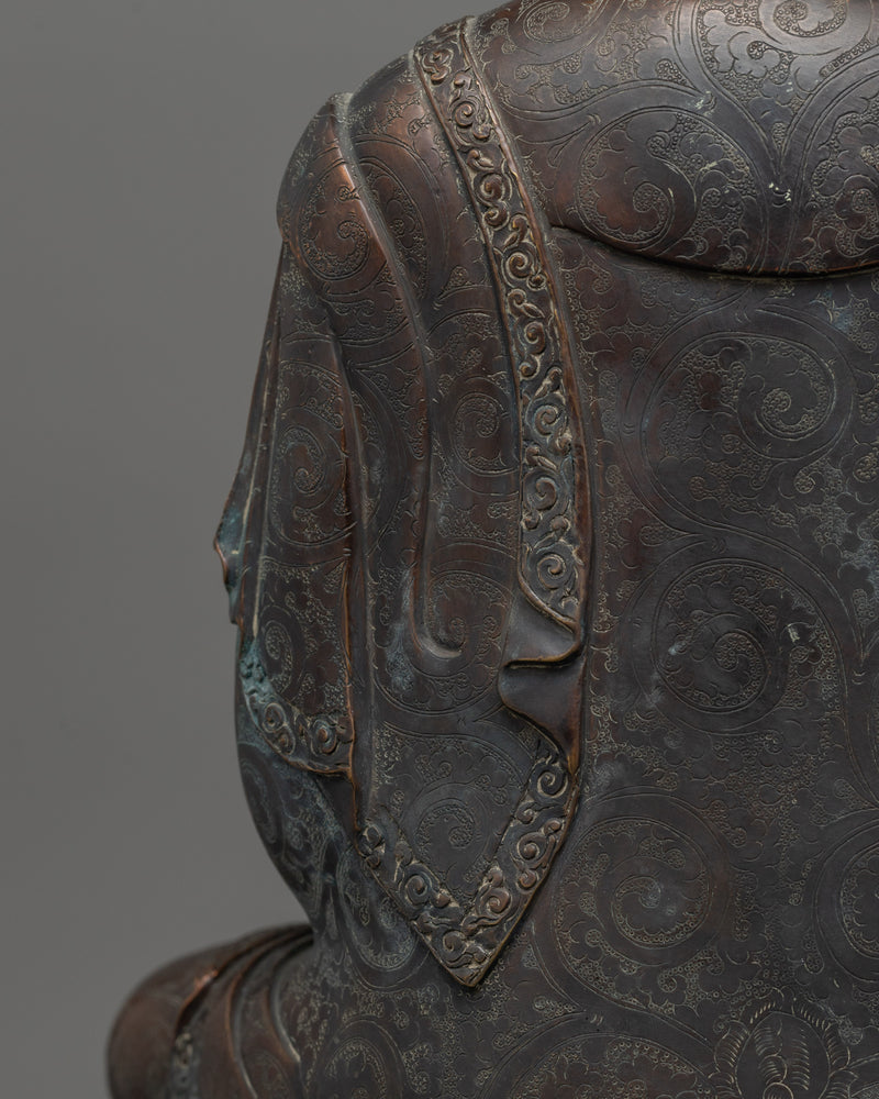 Statue of Shakyamuni Buddha in Earth-Touching Mudra | Tranquil Teacher