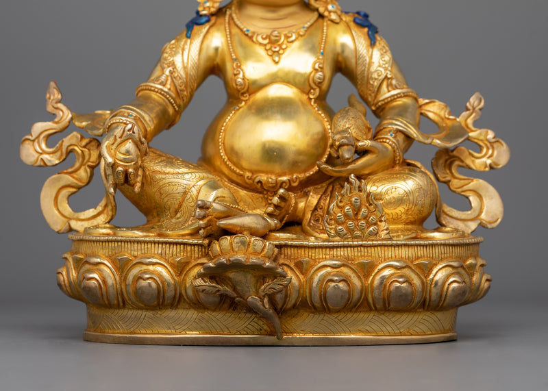 Dzambhala Protection Deity of Abundance and Prosperity | Wealth Buddha Crafts