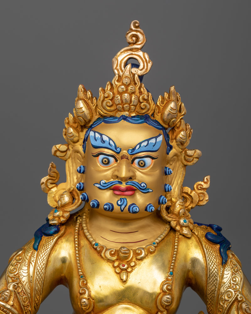 Dzambhala Protection Deity of Abundance and Prosperity | Wealth Buddha Crafts