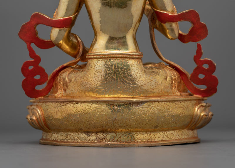 Vajrasattva Buddha of Primordial Purity and Enlightenment | Purification Deity Statue