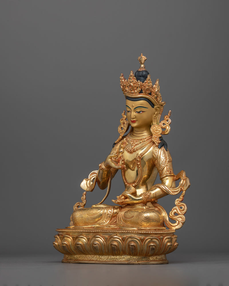 Vajrasattva Buddha of Primordial Purity and Enlightenment | Purification Deity Statue