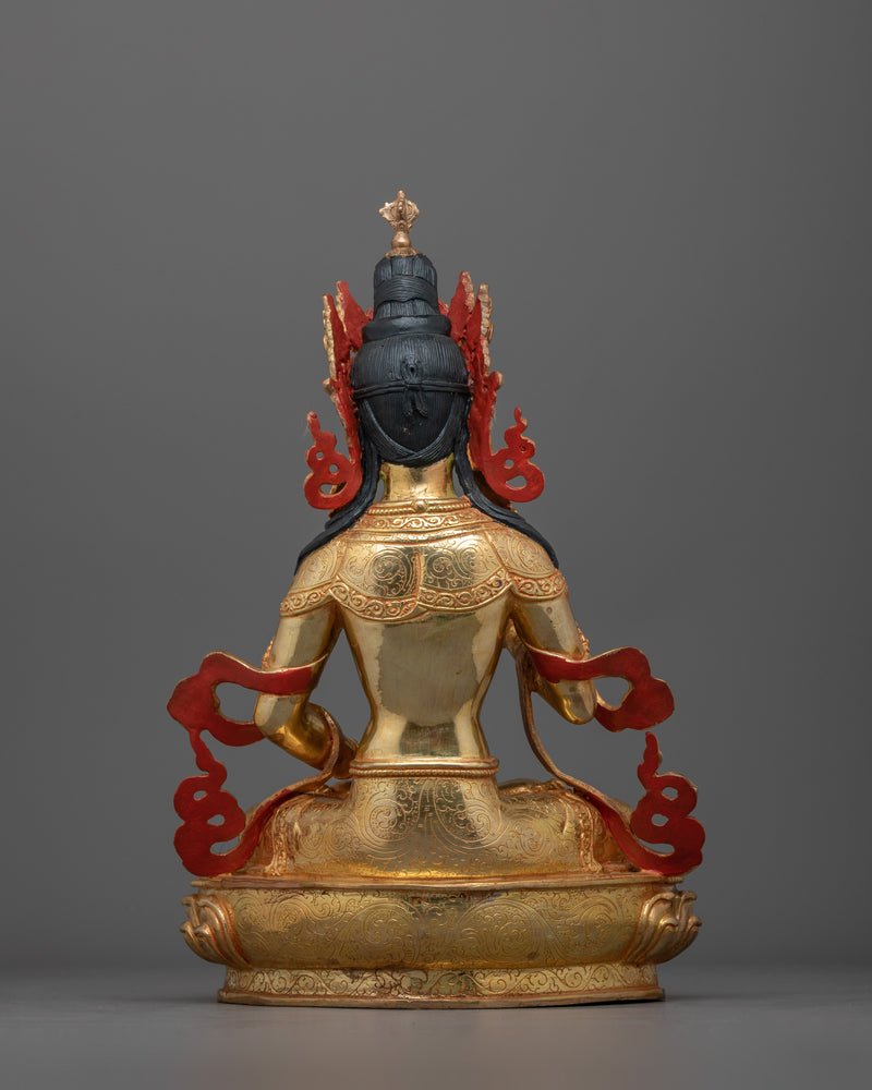 Vajrasattva Buddha of Primordial Purity and Enlightenment | Purification Deity Statue