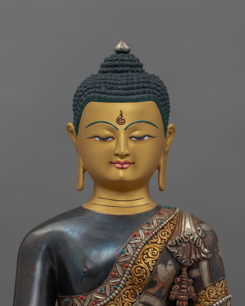 Meditative Shakyamuni Buddha Statue | Symbol of Peace, Enlightenment, and Compassion