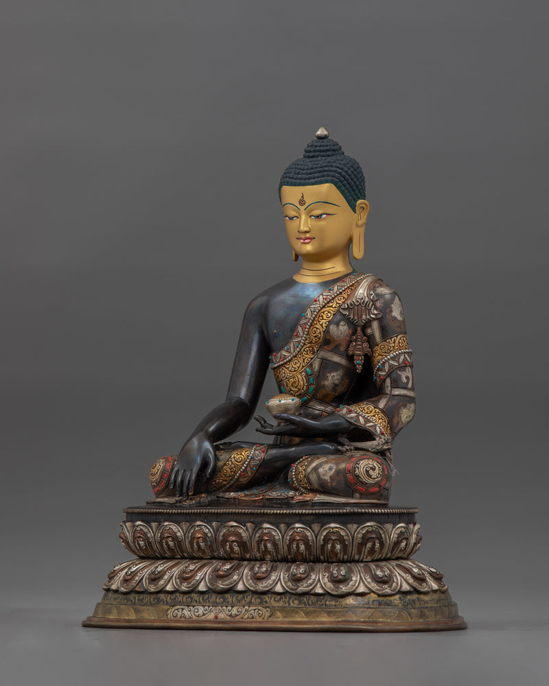 Meditative Shakyamuni Buddha Statue | Symbol of Peace, Enlightenment, and Compassion